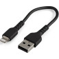 15CM USB to Lightning Cable Apple MFI Certified - Black 15CM USB to Lightning Cable Apple MFI Certified - Black