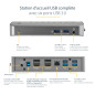 Hub USB 3 Ports Startech DK30A2DHUUE