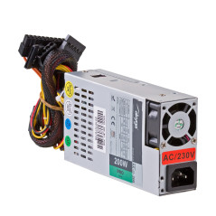 AKYGA AK-I1-200 ITX Bloc d'alimentation 200 W avec Ventilateur Silencieux de 40 mm Gris