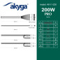 AKYGA AK-I1-200 ITX Bloc d'alimentation 200 W avec Ventilateur Silencieux de 40 mm Gris AKYGA AK-I1-200 ITX Bloc d'alimentation 200 W avec Ventilateur Silencieux de 40 mm Gris