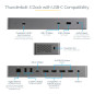 StarTech.com Dock Thunderbolt 3 Compatible Hôte USB-C - Écrans Double 4K 60Hz DP 1.4 ou Double HDMI - Simple 8K - Station d'Acce StarTech.com Dock Thunderbolt 3 Compatible Hôte USB-C - Écrans Double 4K 60Hz DP 1.4 ou Double HDMI - Simple 8K - Station d'Acce