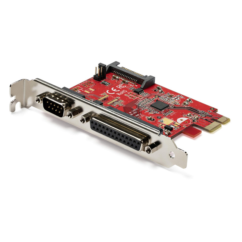StarTech.com Carte PCIe avec Port Série/Parallèle - Carte Combo PCI Express avec 1x Port DB25 Parallèle & 1x Port Série RS232 - StarTech.com Carte PCIe avec Port Série/Parallèle - Carte Combo PCI Express avec 1x Port DB25 Parallèle & 1x Port Série RS232 -