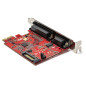 StarTech.com Carte PCIe avec Port Série/Parallèle - Carte Combo PCI Express avec 1x Port DB25 Parallèle & 1x Port Série RS232 - StarTech.com Carte PCIe avec Port Série/Parallèle - Carte Combo PCI Express avec 1x Port DB25 Parallèle & 1x Port Série RS232 -