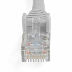 StarTech.com Câble Ethernet CAT6 2m - LSZH (Low Smoke Zero Halogen) - Cordon RJ45 UTP Anti-accrochage 10 GbE LAN - Câble Réseau