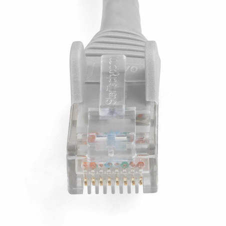 StarTech.com Câble Ethernet CAT6 2m - LSZH (Low Smoke Zero Halogen) - Cordon RJ45 UTP Anti-accrochage 10 GbE LAN - Câble Réseau