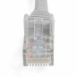 StarTech.com Câble Ethernet CAT6 2m - LSZH (Low Smoke Zero Halogen) - Cordon RJ45 UTP Anti-accrochage 10 GbE LAN - Câble Réseau 