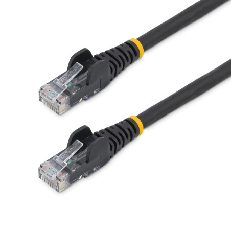 StarTech.com Câble Ethernet CAT6 3m - LSZH (Low Smoke Zero Halogen) - Cordon RJ45 UTP Anti-accrochage 10 GbE LAN - Câble Réseau