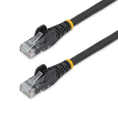 StarTech.com Câble Ethernet CAT6 3m - LSZH (Low Smoke Zero Halogen) - Cordon RJ45 UTP Anti-accrochage 10 GbE LAN - Câble Réseau