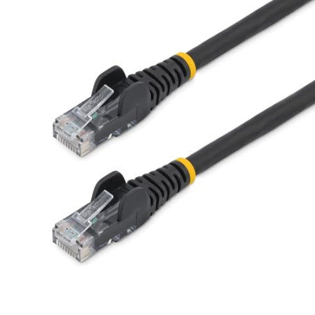 StarTech.com Câble Ethernet CAT6 3m - LSZH (Low Smoke Zero Halogen) - Cordon RJ45 UTP Anti-accrochage 10 GbE LAN - Câble Réseau
