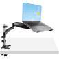 StarTech.com Support de Bureau pour Ordinateur Portable - Bras Articulé PC Portable ou Écran 34" - Support VESA - Plateau Ordina StarTech.com Support de Bureau pour Ordinateur Portable - Bras Articulé PC Portable ou Écran 34" - Support VESA - Plateau Ordina