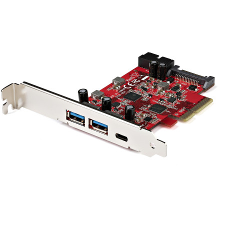 Startech Accessoires pour carte PCIe 5 ports USB 3.1 Gen 2 avec USB-C