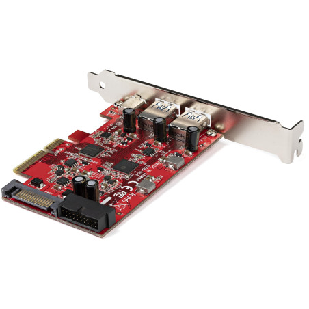Startech Accessoires pour carte PCIe 5 ports USB 3.1 Gen 2 avec USB-C