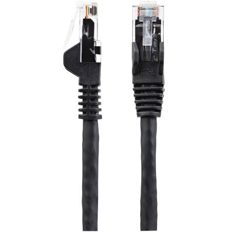 StarTech.com Câble Ethernet CAT6 15m - LSZH (Low Smoke Zero Halogen) - Cordon RJ45 UTP Anti-accrochage 10 GbE LAN - Câble Réseau