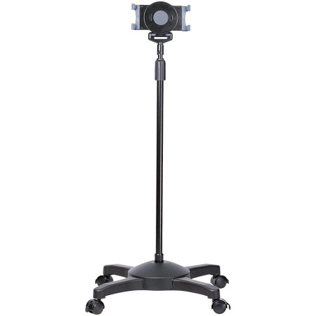StarTech.com Support Tablette Mobile avec Roulettes Vérouillables - Hauteur Réglable - Support Tablette Universel sur Pied de 7