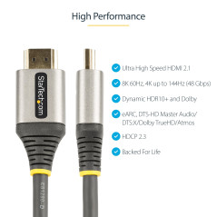 Câble HDMI Startech HDMM21V5M