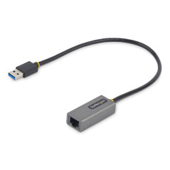StarTech.com USB 3.0 to Gigabit Ethernet Network Adapter - 10/100/1000, W128270383 (Network Adapter - 10/100/1000 Mbps, USB to R