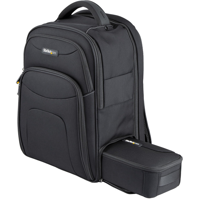 StarTech.com Sac à Dos Ordinateur Portable 17,3 pouces avec Compartiment Amovible pour Accessoires - Sac PC Portable Pro High Te StarTech.com Sac à Dos Ordinateur Portable 17,3 pouces avec Compartiment Amovible pour Accessoires - Sac PC Portable Pro High Te