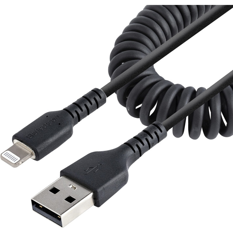 50cm/20in USB to Lightning Cable Coiled 50cm/20in USB to Lightning Cable Coiled