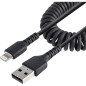 50cm/20in USB to Lightning Cable Coiled 50cm/20in USB to Lightning Cable Coiled