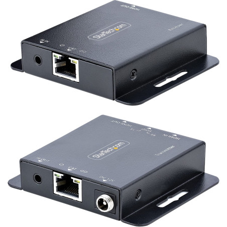 StarTech Rallonge HDMI Cat6/Cat5 - Extendeur HDMI/Vidéo 4K30Hz/39m ou 1080p/70m - Prolongateur HDMI sur Ethernet/RJ45 - Kit Émet