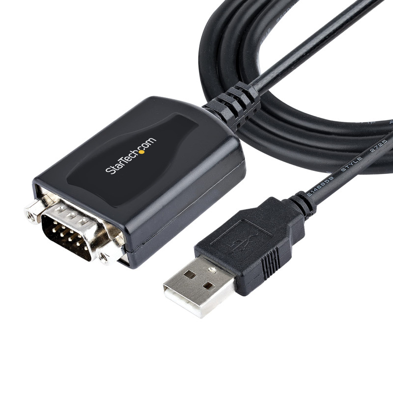 StarTech.com Câble USB vers RS232 de 1m - Câble Convertisseur USB vers RS232 DB9 Mâle avec Rétention du Port COM - Prolific IC - StarTech.com Câble USB vers RS232 de 1m - Câble Convertisseur USB vers RS232 DB9 Mâle avec Rétention du Port COM - Prolific IC -