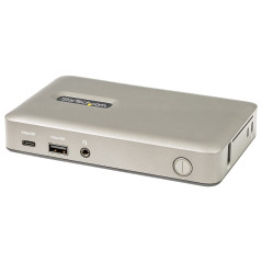 StarTech.com Dock USB-C vers DisplayPort 4k30Hz ou VGA - Mini Hub USB-C 65W PD Pass-Through - Mini Docking Station USB-C 4 ports