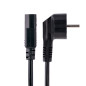 StarTech.com Cordon d'alimentation PC de 1m - Câble Alimentation, 18AWG, 10A 250V - Cordon d'alimentation pour Ordinateur Schuko StarTech.com Cordon d'alimentation PC de 1m - Câble Alimentation, 18AWG, 10A 250V - Cordon d'alimentation pour Ordinateur Schuko