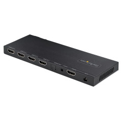 StarTech.COM Splitter HDMI 4 Ports - Répartiteur HDMI 4K 60Hz avec Scaler Intégré - Répartiteur HDMI 1 Entrée 4 Sorties - Splitt