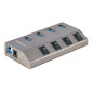 StarTech.com Hub USB-C avec Auto-Alimenté à 4 Ports - Hub USB Type C vers USB-A pour PC - Hub USB 3.0 5Gbps avec Alimentation 4 StarTech.com Hub USB-C avec Auto-Alimenté à 4 Ports - Hub USB Type C vers USB-A pour PC - Hub USB 3.0 5Gbps avec Alimentation 4