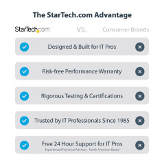 StarTech.com Hub USB-C avec Auto-Alimenté à 4 Ports - Hub USB Type C vers USB-A pour PC - Hub USB 3.0 5Gbps avec Alimentation 4