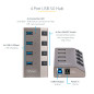 StarTech.com Hub USB-C avec Auto-Alimenté à 4 Ports - Hub USB Type C vers USB-A pour PC - Hub USB 3.0 5Gbps avec Alimentation 4 StarTech.com Hub USB-C avec Auto-Alimenté à 4 Ports - Hub USB Type C vers USB-A pour PC - Hub USB 3.0 5Gbps avec Alimentation 4