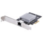 StarTech.COM Carte Adaptateur réseau PCIe 1 Port 10 Gbit/s, pour PC/Serveur, Ethernet à Six Vitesses avec Support Jumbo Frame, I StarTech.COM Carte Adaptateur réseau PCIe 1 Port 10 Gbit/s, pour PC/Serveur, Ethernet à Six Vitesses avec Support Jumbo Frame, I