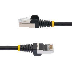 StarTech.com Câble Ethernet CAT6a 50cm - Low Smoke Zero Halogen (LSZH), 10 Gigabit 500MHz 100W PoE RJ45 S/FTP Cordon Réseau Snag