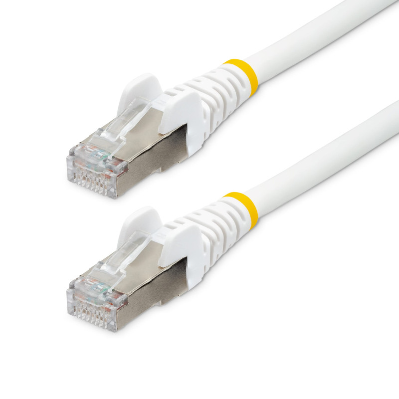 StarTech.com Câble Ethernet CAT6a 3m - Low Smoke Zero Halogen (LSZH), 10 Gigabit 500MHz 100W PoE RJ45 S/FTP Cordon Réseau Snagle StarTech.com Câble Ethernet CAT6a 3m - Low Smoke Zero Halogen (LSZH), 10 Gigabit 500MHz 100W PoE RJ45 S/FTP Cordon Réseau Snagle