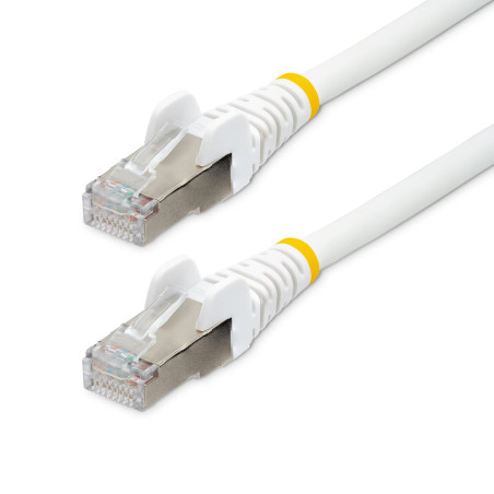 StarTech.com Câble Ethernet CAT6a 3m - Low Smoke Zero Halogen (LSZH), 10 Gigabit 500MHz 100W PoE RJ45 S/FTP Cordon Réseau Snagle