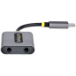 StarTech.com Adaptateur Casque USB-C - Splitter Audio, Double Casque USB Type C avec Entrée Micro, Adaptateur USB C vers Jack 3. StarTech.com Adaptateur Casque USB-C - Splitter Audio, Double Casque USB Type C avec Entrée Micro, Adaptateur USB C vers Jack 3.