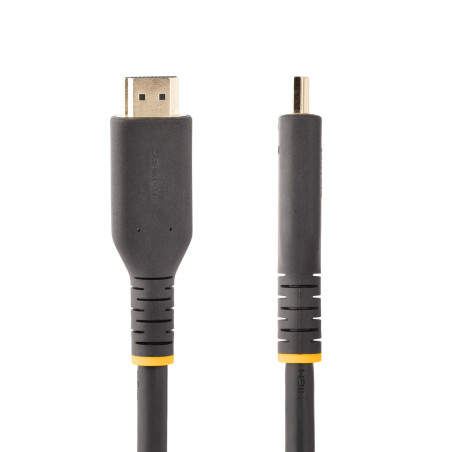 StarTech.COM Câble HDMI Actif de 7m avec Ethernet - HDMI 2.0 4K 60Hz UHD - Cordon HDMI Robuste avec Fibre Aramide - Câble HDMI H
