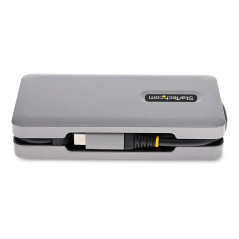 StarTech.com Adaptateur Multiport USB-C - 4K 60Hz HDMI/DP - Hub USB 3 Ports - 100W PD Pass-Through, GbE, Mini Station d'accueil 