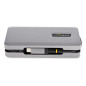 StarTech.com Adaptateur Multiport USB-C - 4K 60Hz HDMI/DP - Hub USB 3 Ports - 100W PD Pass-Through, GbE, Mini Station d'accueil 
