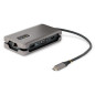 StarTech.com Adaptateur Multiport USB-C - 4K60Hz HDMI/VGA - Hub USB 3 Ports - 100W PD Pass-Through, GbE, Mini Station d'Accueil StarTech.com Adaptateur Multiport USB-C - 4K60Hz HDMI/VGA - Hub USB 3 Ports - 100W PD Pass-Through, GbE, Mini Station d'Accueil