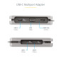 StarTech.com Adaptateur Multiport USB-C - 4K60Hz HDMI/VGA - Hub USB 3 Ports - 100W PD Pass-Through, GbE, Mini Station d'Accueil StarTech.com Adaptateur Multiport USB-C - 4K60Hz HDMI/VGA - Hub USB 3 Ports - 100W PD Pass-Through, GbE, Mini Station d'Accueil