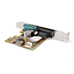 StarTech.com Carte Série PCI Express à 2 Ports - Carte d'Extension PCIe à RS232/DB9 - Adaptateur PCIe, UART 16C1050, Supports St