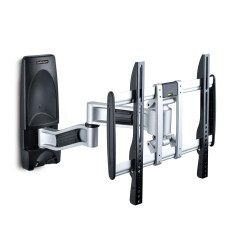 StarTech.com Support Mural TV Articulé - Support Mural VESA, Support TV de 26 à 65 Pouces - Accroche TV Murale Rétractable à Pro