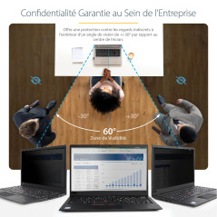 StarTech.com Écran de Confidentialité pour PC Portable 13,3" - Filtre Anti Reflet pour Écrans (16:9) - Filtre de Confidentialité