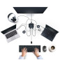 StarTech.COM C2-D46-UC2-CBL-KVM commutateur écran, Clavier et Souris Noir StarTech.COM C2-D46-UC2-CBL-KVM commutateur écran, Clavier et Souris Noir