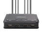 StarTech.com Switch KVM 2 Ports avec Câble HDMI, 4K 60Hz - Commutateur KVM Compact avec Câbles Intégrés USB-A/HDMI/Audio de 1,5 StarTech.com Switch KVM 2 Ports avec Câble HDMI, 4K 60Hz - Commutateur KVM Compact avec Câbles Intégrés USB-A/HDMI/Audio de 1,5