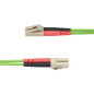StarTech.com Câble Fibre Optique Multimode OM5 LC à LC (UPC) de 2m, Cordon/Jarretière/Connecteur Fibre Optique 50/125µm Duplex L StarTech.com Câble Fibre Optique Multimode OM5 LC à LC (UPC) de 2m, Cordon/Jarretière/Connecteur Fibre Optique 50/125µm Duplex L