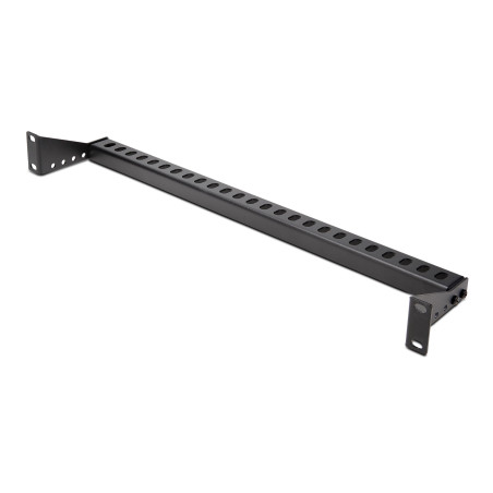 StarTech Guide-Câbles Montable en Rack 1U avec Profondeur Réglable, Support de Câbles pour Racks/Armoires 19", Barre de Fixation