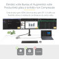 StarTech.com Adaptateur USB-C Triple Moniteur Multiport - Double HDMI 4K 60Hz + 4K 30Hz et DisplayPort, Hub USB 10Gbps 3 ports, 