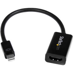 StarTech.com Adaptateur mini DisplayPort vers HDMI - Dongle Convertisseur Adaptateur d'Écran mDP 1.2 vers HDMI - pour Ultrabook/